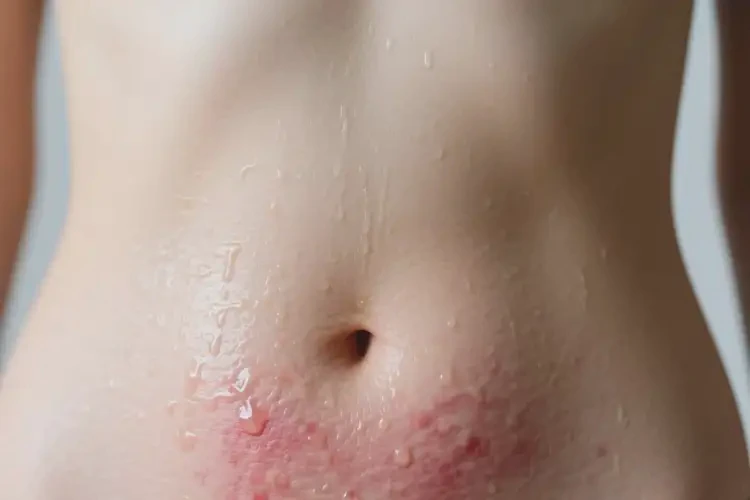 女性肚子容易起濕疹能靠自己自愈嗎(圖4)