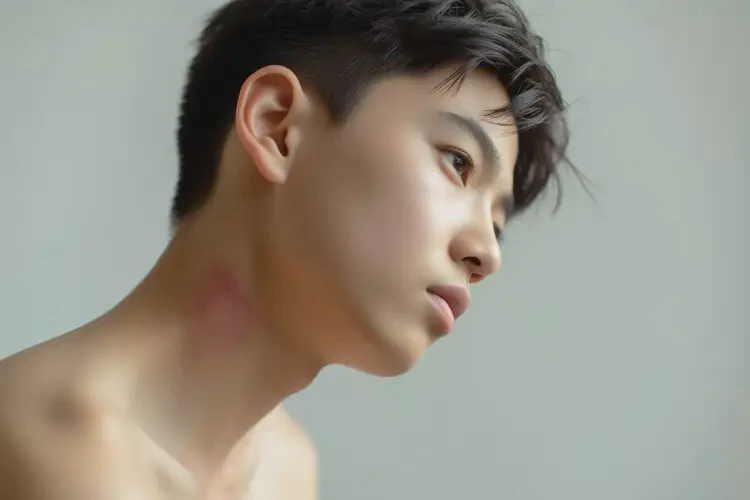 青少年脖子長濕疹不管它會(huì)自己自愈嗎(圖3)