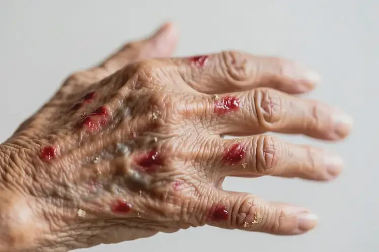 高齡老人四肢出濕疹不管它會自己好嗎(圖4)