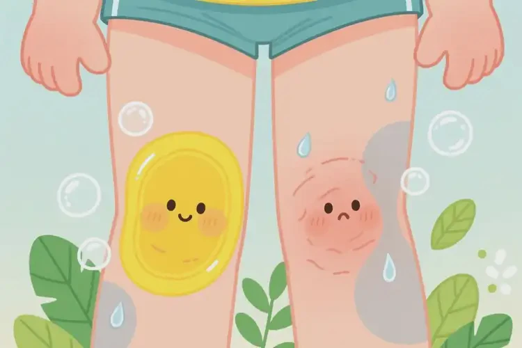 小孩大腿上經(jīng)常長濕疹可不可以徹底自愈(圖2)