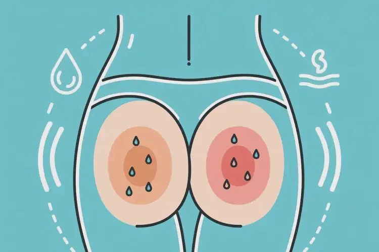 青年人屁股上長濕疹不管它會(huì)自己自愈嗎(圖3)