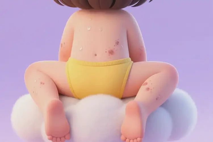 兒童屁股偶爾長(zhǎng)濕疹不管它會(huì)自己痊愈嗎(圖1)