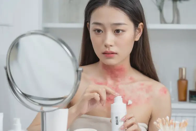 女生脖子上容易起濕疹能夠徹底治愈嗎(圖4)