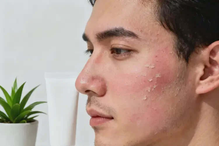 男人面部經(jīng)常起濕疹不管它會自己好嗎(圖2)