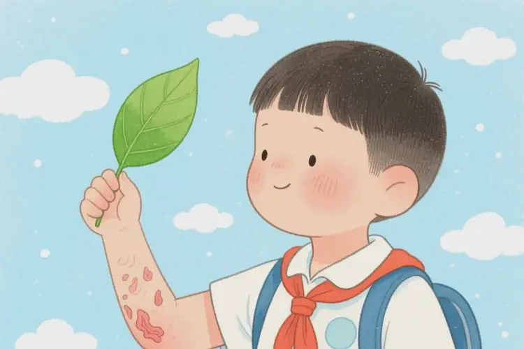 小學生手臂上出現(xiàn)濕疹可以徹底自愈嗎(圖4)