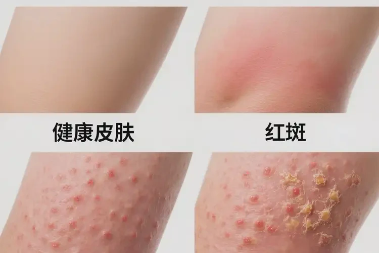 兒童手臂上偶爾長濕疹能夠徹底治愈嗎(圖3)