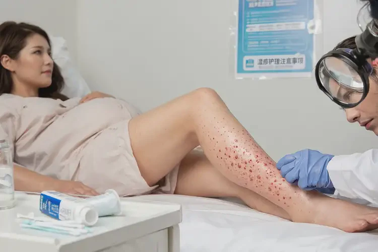 产妇小腿上出湿疹可不可以彻底自愈(图4)