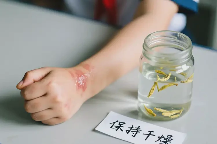 中學(xué)生手臂上容易起濕疹能靠自己自愈嗎(圖2)