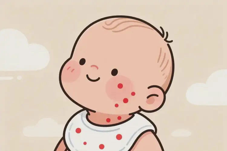 新生兒脖子上經(jīng)常起濕疹能徹底自愈嗎(圖2)