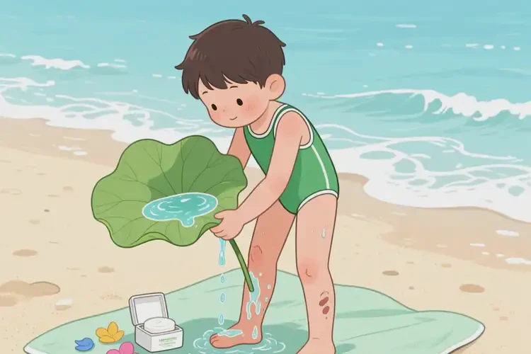 小孩小腿經常起濕疹不管它會自己好嗎(圖1)