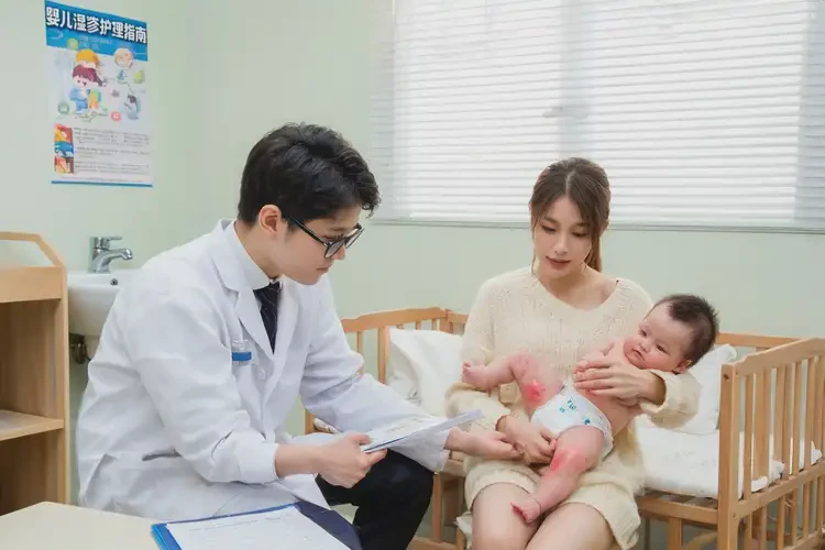 嬰兒大腿容易長濕疹可不可以徹底自愈(圖2)