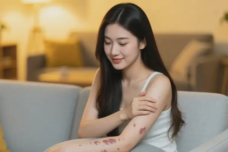 青年人手臂起濕疹可不可以徹底自愈(圖2)