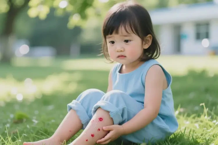 小兒小腿上出現(xiàn)濕疹能徹底自愈嗎(圖2)