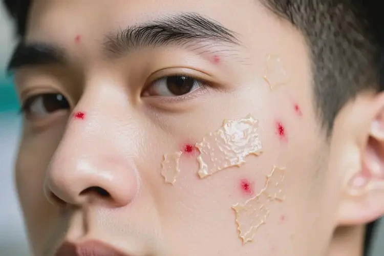 男生臉上偶爾起濕疹可以徹底自愈嗎(圖2)