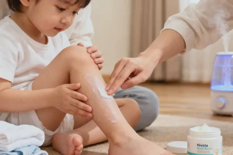 幼兒小腿經(jīng)常起濕疹不管它會(huì)自己好嗎(圖2)