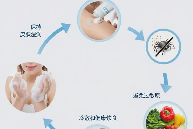 女人面部偶爾長(zhǎng)濕疹不管它會(huì)自己好嗎(圖2)