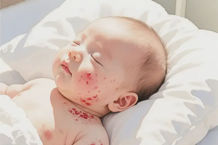 幼兒脖子長濕疹不管它會(huì)自己自愈嗎(圖4)