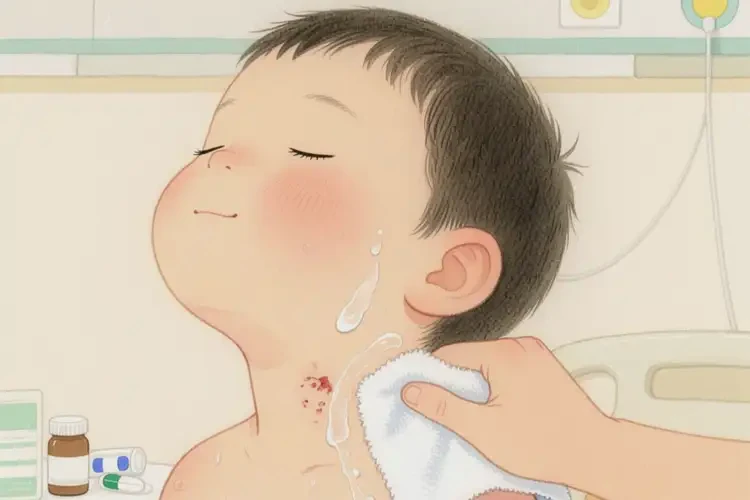 孩子脖子長(zhǎng)濕疹能夠徹底治愈嗎(圖2)