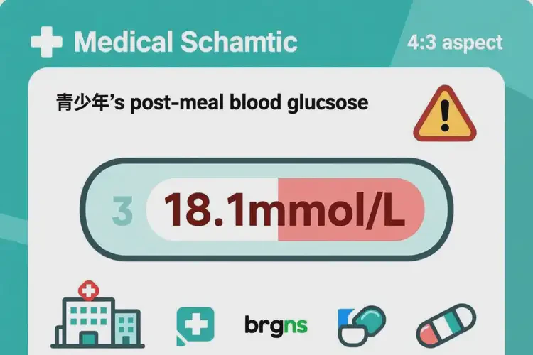青少年中餐血糖18點1是糖尿病嗎(圖2)