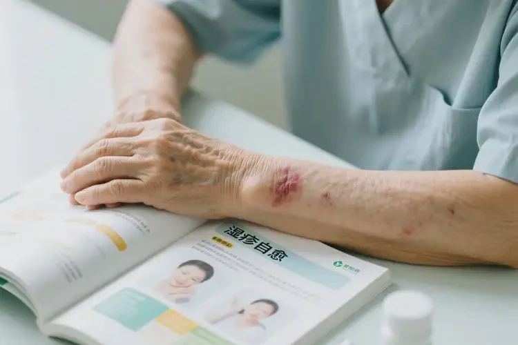 老年人手臂起濕疹不管它會自己痊愈嗎(圖2)