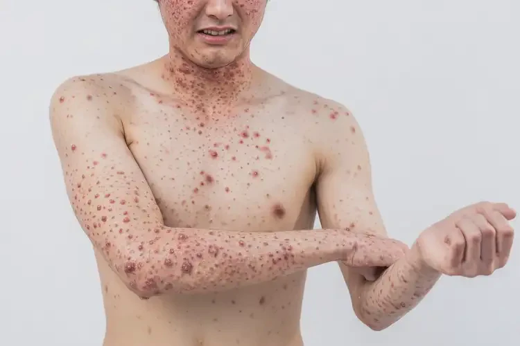 青年人全身起濕疹能夠徹底治愈嗎(圖4)