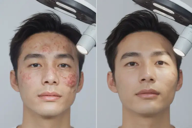 男生面部經(jīng)常起濕疹不管它會自己自愈嗎(圖1)