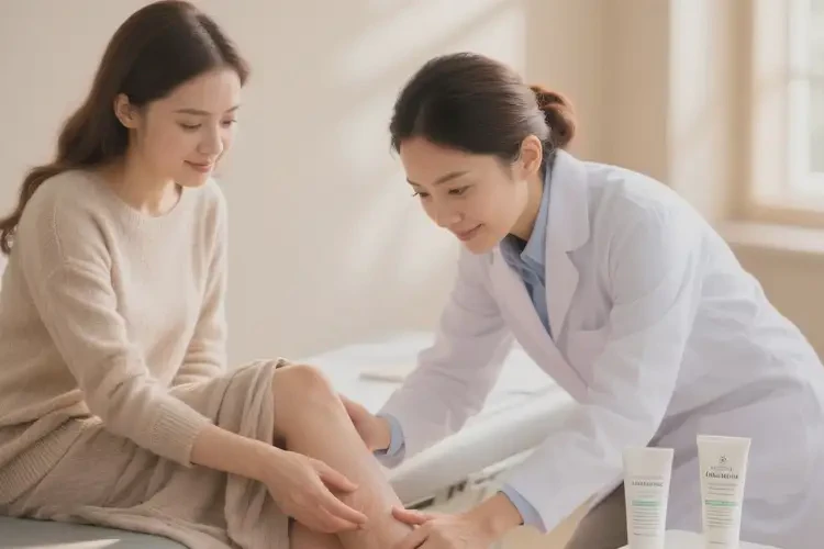 哺乳期媽媽小腿出濕疹不管它會自己痊愈嗎(圖2)