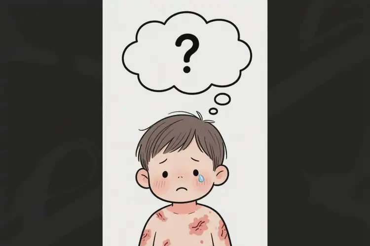 少兒全身長(zhǎng)濕疹不管它會(huì)自己痊愈嗎(圖3)