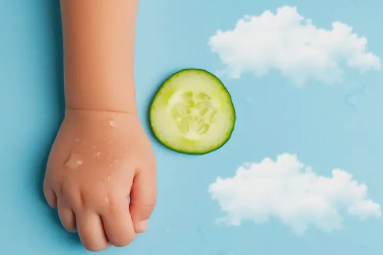 儿童手臂上容易起湿疹能彻底自愈吗(图1)