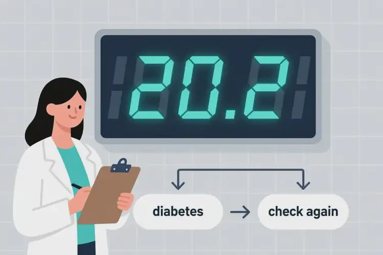 女性中餐血糖20點(diǎn)2是糖尿病嗎(圖1)