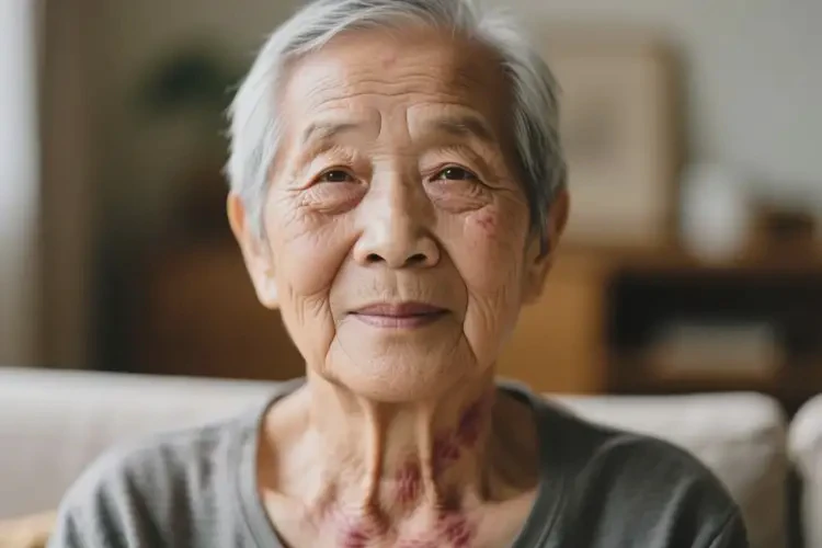 老年人脖子容易起濕疹能不能徹底自愈(圖1)