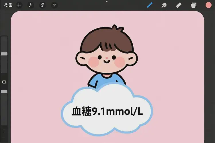 兒童下午血糖9點(diǎn)1是糖尿病嗎(圖1)