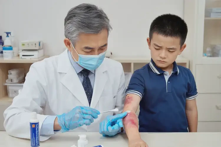 小學(xué)生手臂出現(xiàn)濕疹不管它會自己自愈嗎(圖3)