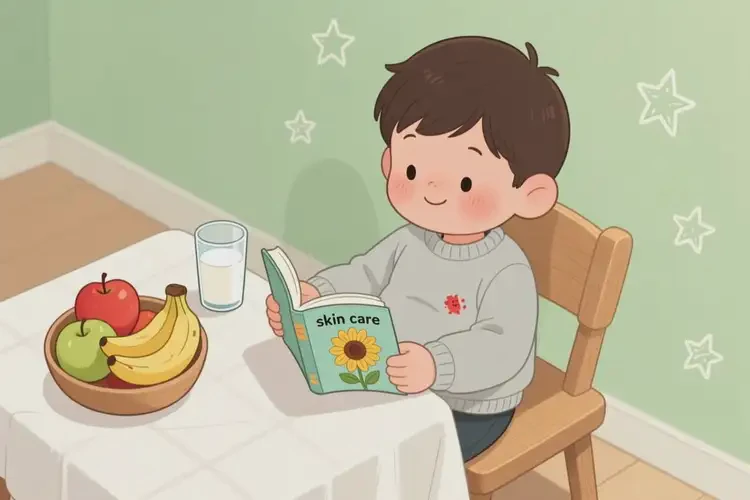 小孩肚子上起濕疹能夠徹底治愈嗎(圖1)