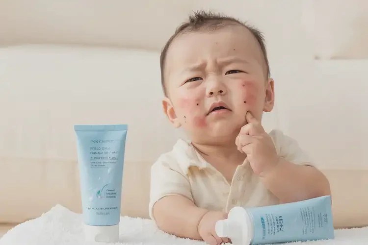 婴儿面部容易长湿疹可以彻底自愈吗(图3)