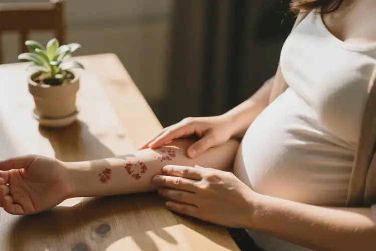 產(chǎn)婦手臂上出現(xiàn)濕疹可以徹底自愈嗎(圖3)