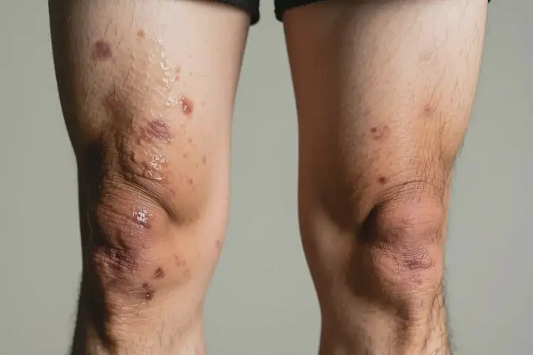 男人大腿上偶爾長(zhǎng)濕疹能徹底自愈嗎(圖2)