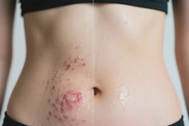 女性肚子容易起濕疹能靠自己自愈嗎(圖2)