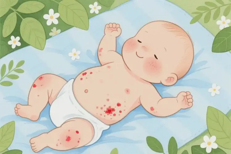 小兒肚子上容易起濕疹能徹底自愈嗎(圖4)