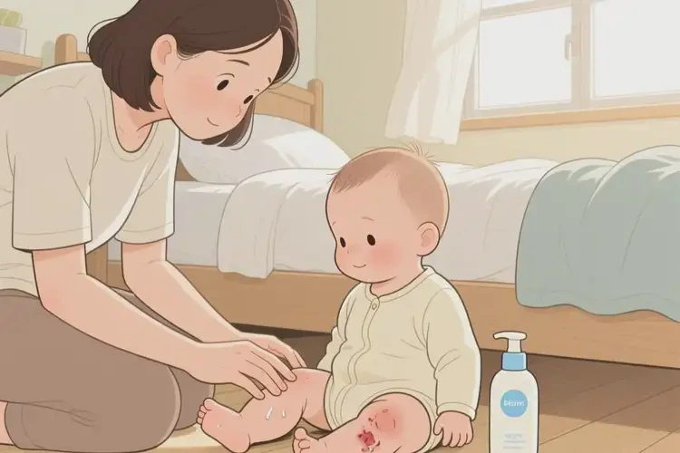 幼兒小腿長濕疹不管它會自己好嗎(圖2)