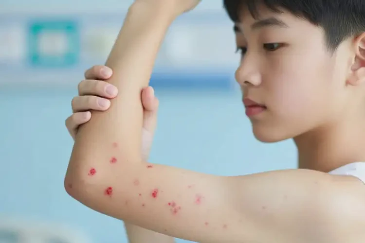 青年人手臂起濕疹可不可以徹底自愈(圖4)