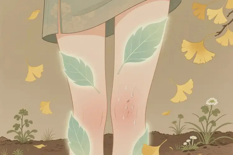 女性大腿上出濕疹能靠自己自愈嗎(圖2)