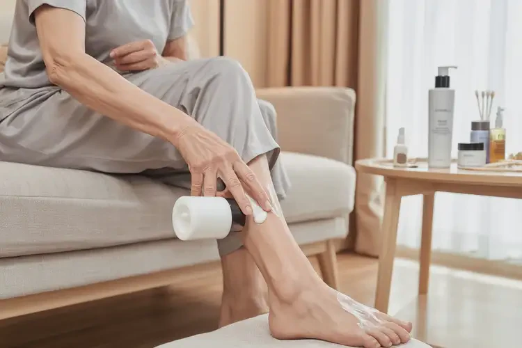 女人腳上偶爾長濕疹不管它會自己痊愈嗎(圖1)