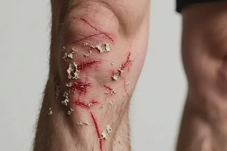 男人大腿有濕疹不管它會自己自愈嗎(圖1)