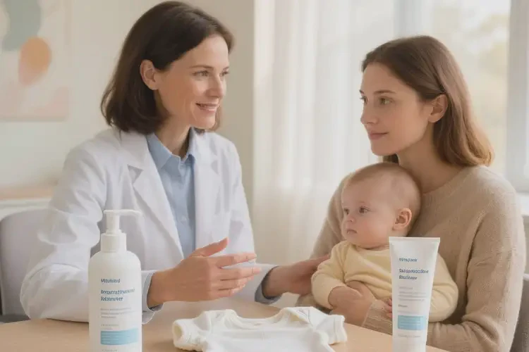 嬰兒手上長濕疹不管它會(huì)自己痊愈嗎(圖2)