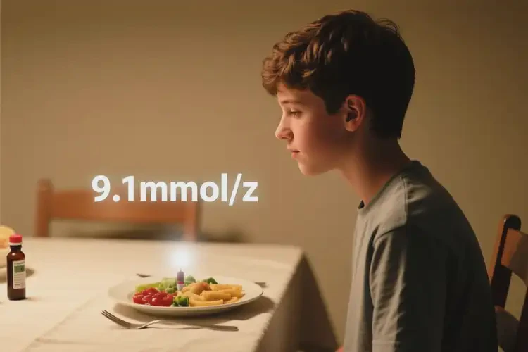 青少年晚餐血糖9點1意味著什么(圖1)