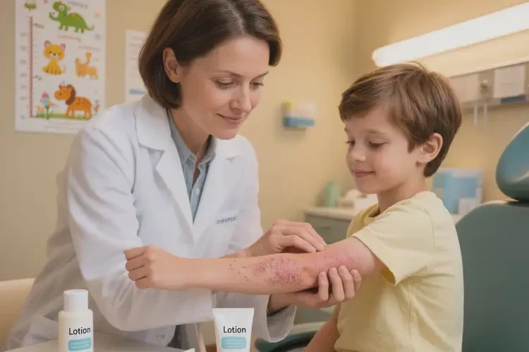 兒童手臂上容易起濕疹不管它會自己好嗎(圖3)