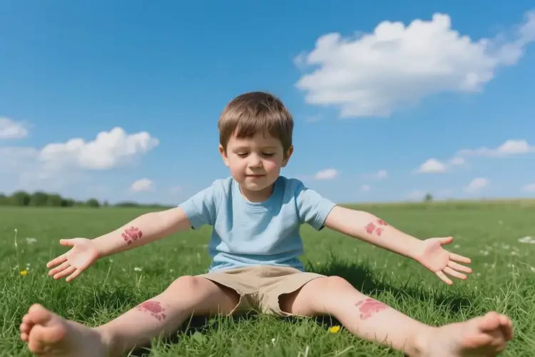 兒童四肢容易長濕疹不管它會(huì)自己痊愈嗎(圖2)