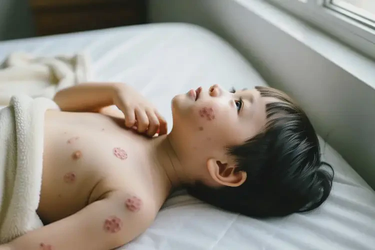 小學(xué)生脖子上有濕疹不管它會(huì)自己好嗎(圖2)