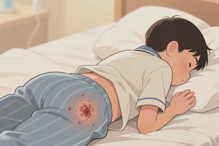 中學(xué)生屁股經(jīng)常長(zhǎng)濕疹不管它會(huì)自己自愈嗎(圖1)